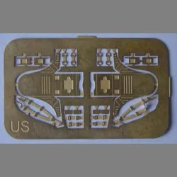 LF Models E7201 1/72 US seats and belts