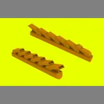 LF Models 3D7201 1/72 Messerschmitt Bf 109E-1/3/4/7 exhaust stocks