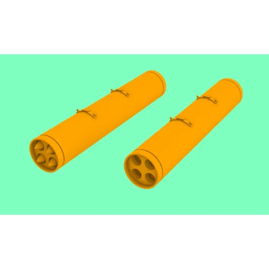 LF Models 3D7209 1/72 LAU-10 A ZUNI Rocket pod 2pcs