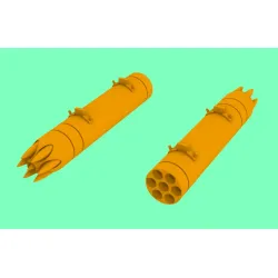 LF Models 3D7212 1/72 MATRA 122 Rocket pod 2pcs