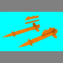 LF Models 3D7215 1/72 MP-1000 Pescador anti-ship missile incl. launch pod 2pcs