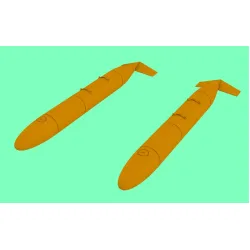 LF Models 3D7216 1/72 Fuel tanks 257l 2pcs