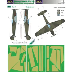 LF Models M2401 45681 Messerschmitt Bf 109E Early scheme part I.
