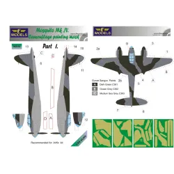 LF Models M2410 45681 D.H. Mosquito Mk. IV part I.