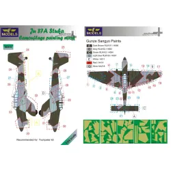 LF Models M2414 45681 Ju 87A Stuka Camouflage Painting Mask