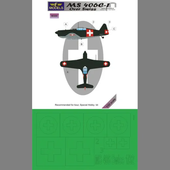 LF Models M3204 1/32 MS 406C-1 over Swiss