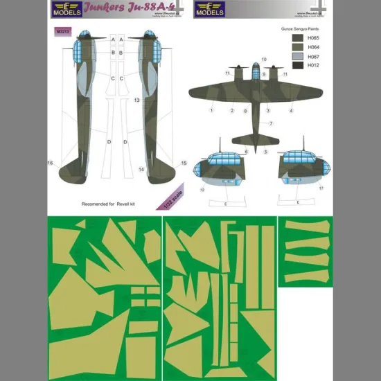 LF Models M3213 1/32 Junkers Ju 88A-4