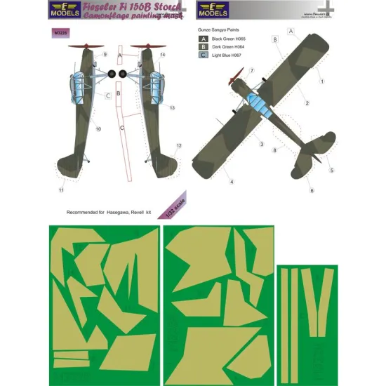 LF Models M3228 1/32 Fieseler Fi 156B Storch