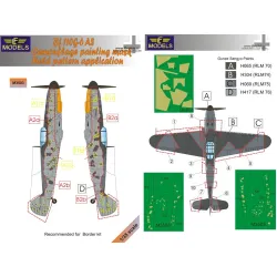 LF Models M3503 1/35 Messerschmitt Bf 109G-6AS Camouf. Paint.Mask (Field application)