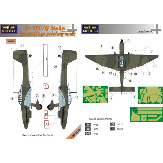 LF Models M3504 1/35 Junkers Ju87D/G Stuka
