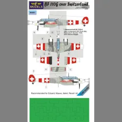 LF Models M4801 1/48 Bf 110G over Switzerland