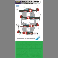 LF Models M4806 1/48 Bf 109E over Swiss