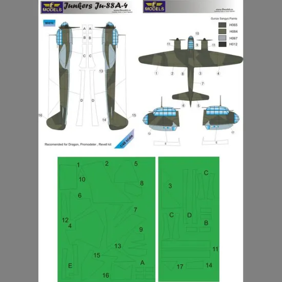 LF Models M4810 1/48 Junkers Ju 88A-4