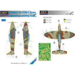 LF Models M48103 1/48 Heinkel He 112 over Spain