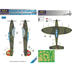 LF Models M48104 1/48 Heinkel He 112 Luftwaffe