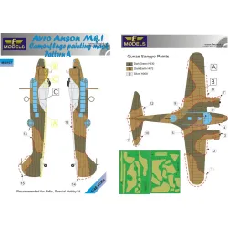 LF Models M48107 1/48 Avro Anson Mk.I. Pattern A Camouflage Painting Mask