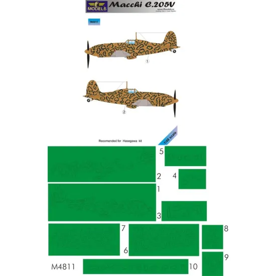 LF Models M4811 1/48 Macchi MC.205V