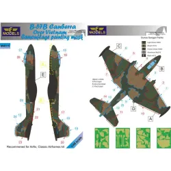 LF Models M48115 1/48 B-57B Canberra over Vietnam Camouflage Painting Mask
