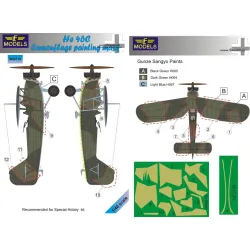 LF Models M48118 1/48 He 46C Camouflage Painting Mask