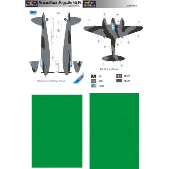 LF Models M4815 1/48 D.H. Mosquito Mk. VI