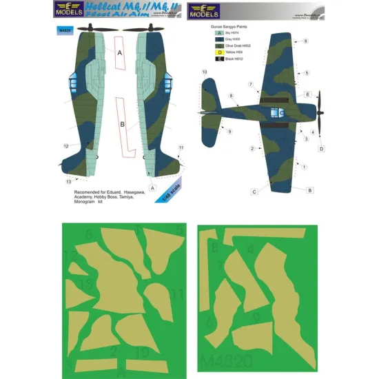 LF Models M4820 1/48 Hellcat Mk.I/Mk.II FAA