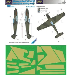 LF Models M4831 1/48 Messerschmitt Bf 109E Early scheme part I.