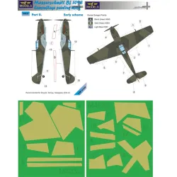LF Models M4832 1/48 Messerschmitt Bf 109E Early scheme part II.