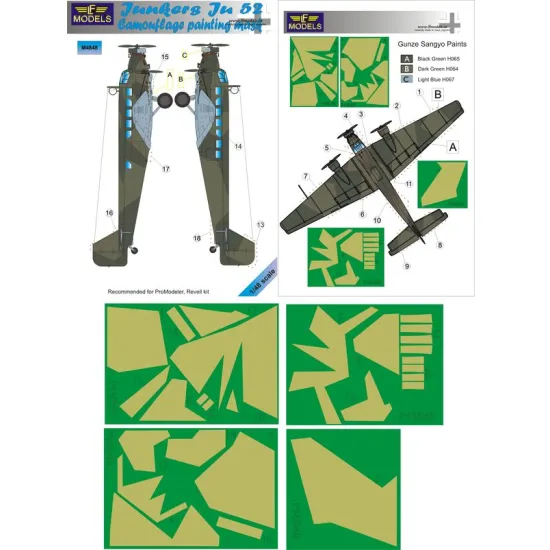 LF Models M4848 1/48 Junkers Ju52/3M