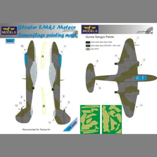 LF Models M4852 1/48 Gloster Meteror F.Mk.I