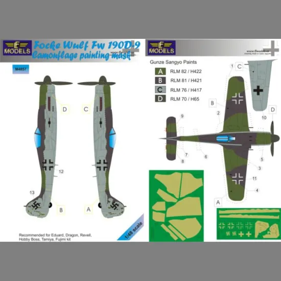 LF Models M4857 1/48 Focke Wulf Fw 190D-9
