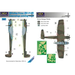 LF Models M4883 1/48 Blohm Voss BV 141B Camouflage Painting Mask