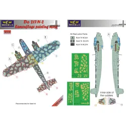 LF Models M72139 1/72 Do 217N-2 Camouflage Painting Mask
