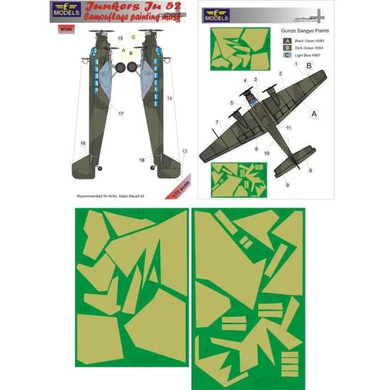 LF Models M7250 1/72 Junkers Ju52/3M