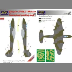 LF Models M7255 1/72 Gloster Meteror F.Mk.3
