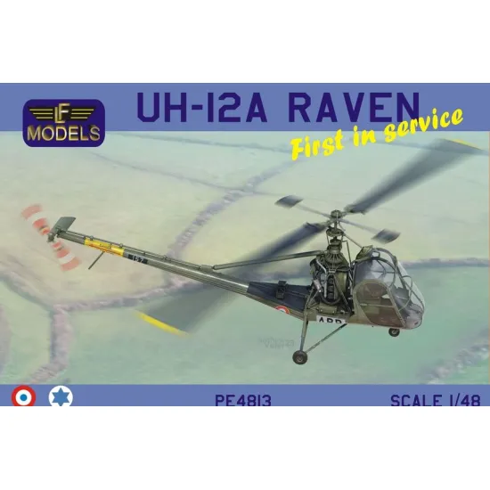 LF Models PE4813 1/48 UH-12A Raven First in service (2x France, 2x Israel)