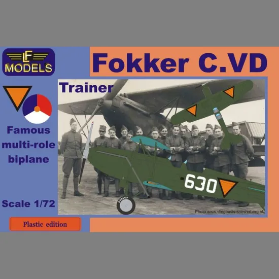 LF Models PE7203 1/72 Fokker C.VD Trainer Holland part III.