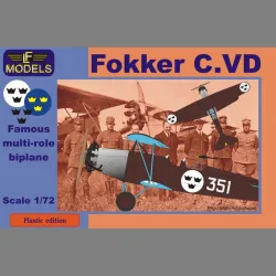 LF Models PE7204 1/72 Fokker C.VD Sweden Bristol Jupiter engine
