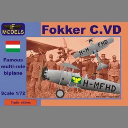 LF Models PE7205 1/72 Fokker C.VD Hungary Bristol Jupiter engine
