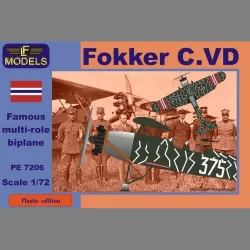 LF Models PE7206 1/72 Fokker C.VD Norway A.W. Sidelley Panther engine