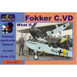 LF Models PE7208 1/72 Fokker C.VD What If? Luftwaffe, Czech, UK, Spanish civil war