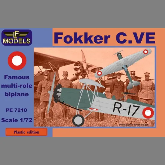 LF Models PE7210 1/72 Fokker C.VE Denmark Bristol Jupiter engine