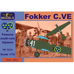 LF Models PE7212 1/72 Fokker C.VE Sweden Bristol Mercury