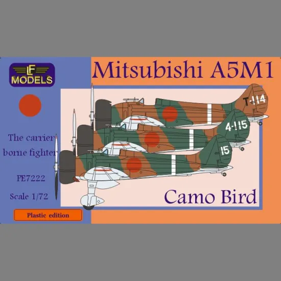 LF Models PE7222 1/72 Mitsubishi A5M1 Claude Camo Bird
