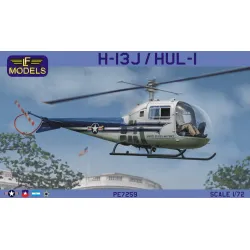LF Models PE7259 1/72 H-13J/HUL-1 (US VIP Transport,US Navy,Brazil,Argentina,Chile)