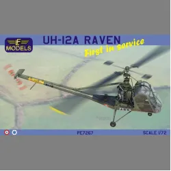 LF Models PE7267 1/72 UH-12A Raven First in service (2x France, 2x Israel)
