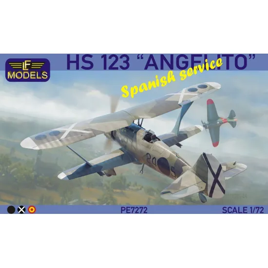 LF Models PE7272 1/72 HS 123 Angelito Spanish service 