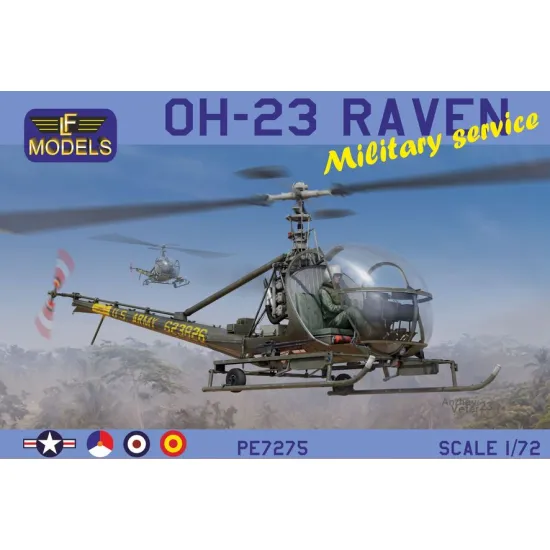 LF Models PE7275 1/72 OH-23 Raven Military service