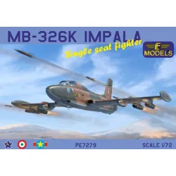 LF Models PE7279 1/72 MB-326K Impala (SAAF, Italian service, Zair service)