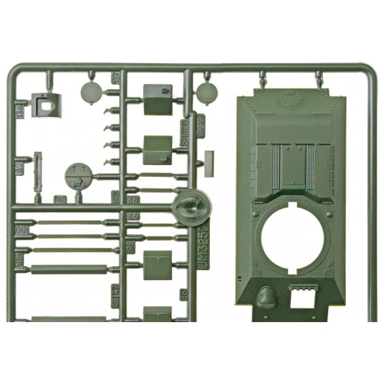 Unimodel 440 1/72 Soviet Tank T-34 With Howitzer U11 Wwii Plastic Model Um 440