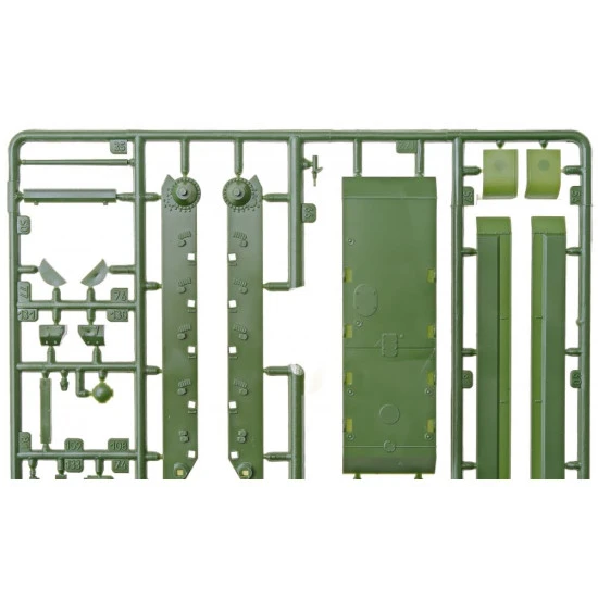 Unimodel 440 1/72 Soviet Tank T-34 With Howitzer U11 Wwii Plastic Model Um 440